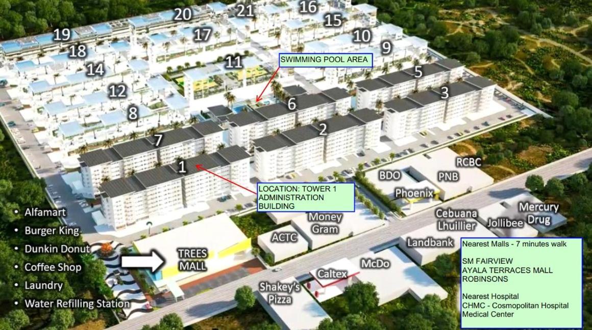 Apartment Xny@smdctreesresidences1bedt1 Fairview Quezon *